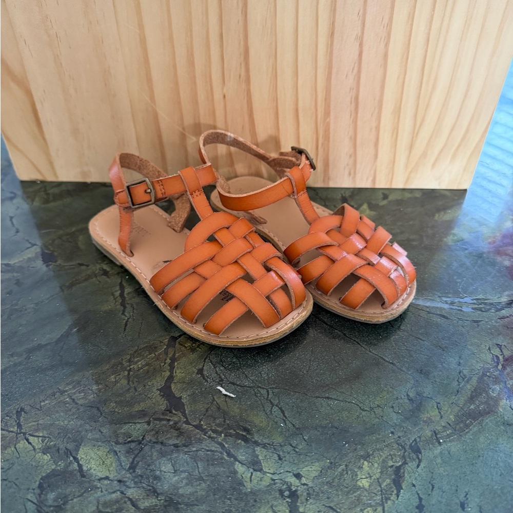 Old Navy Kids Woven Orange Sandals